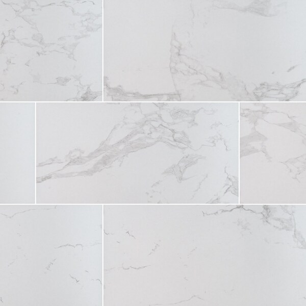 Msi Praia Carrara 24 In. X 48 In. Glazed Porcelain Floor And Wall Tile, 2PK ZOR-PT-0578 - main